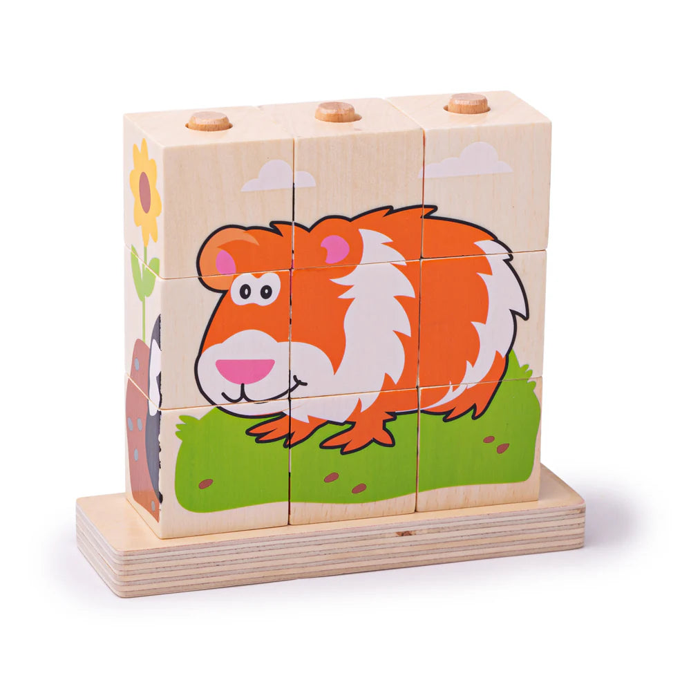 GIOCO IN LEGNO CREO GLI ANIMALI