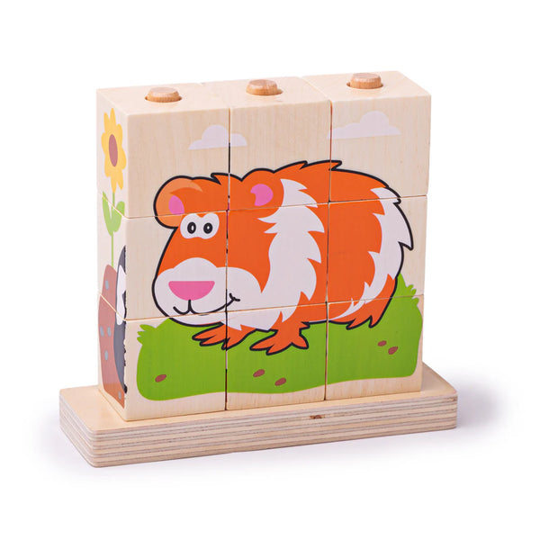 GIOCO IN LEGNO CREO GLI ANIMALI