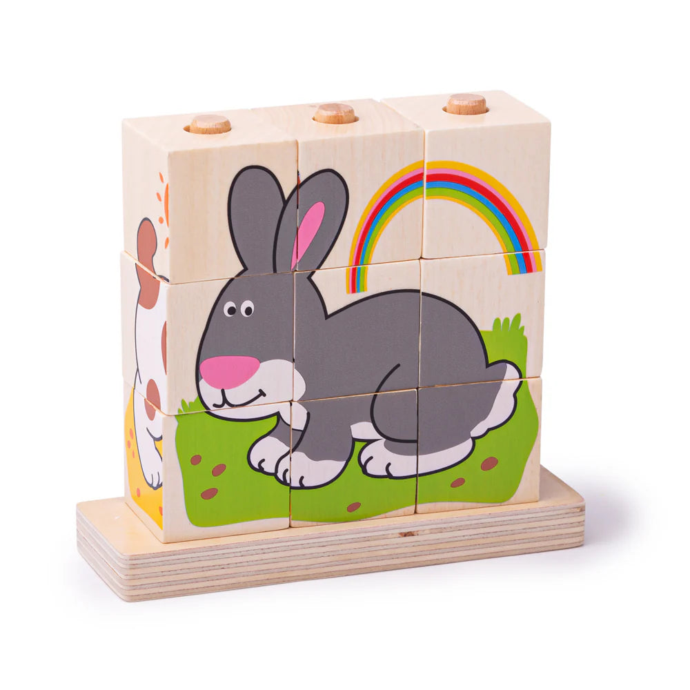 GIOCO IN LEGNO CREO GLI ANIMALI