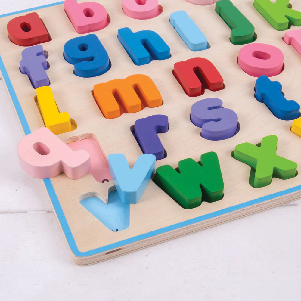PUZZLE 3D GRANDE - ALFABETO MINUSCOLE