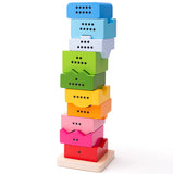 GIOCO IN LEGNO TORRE DEI NUMERI