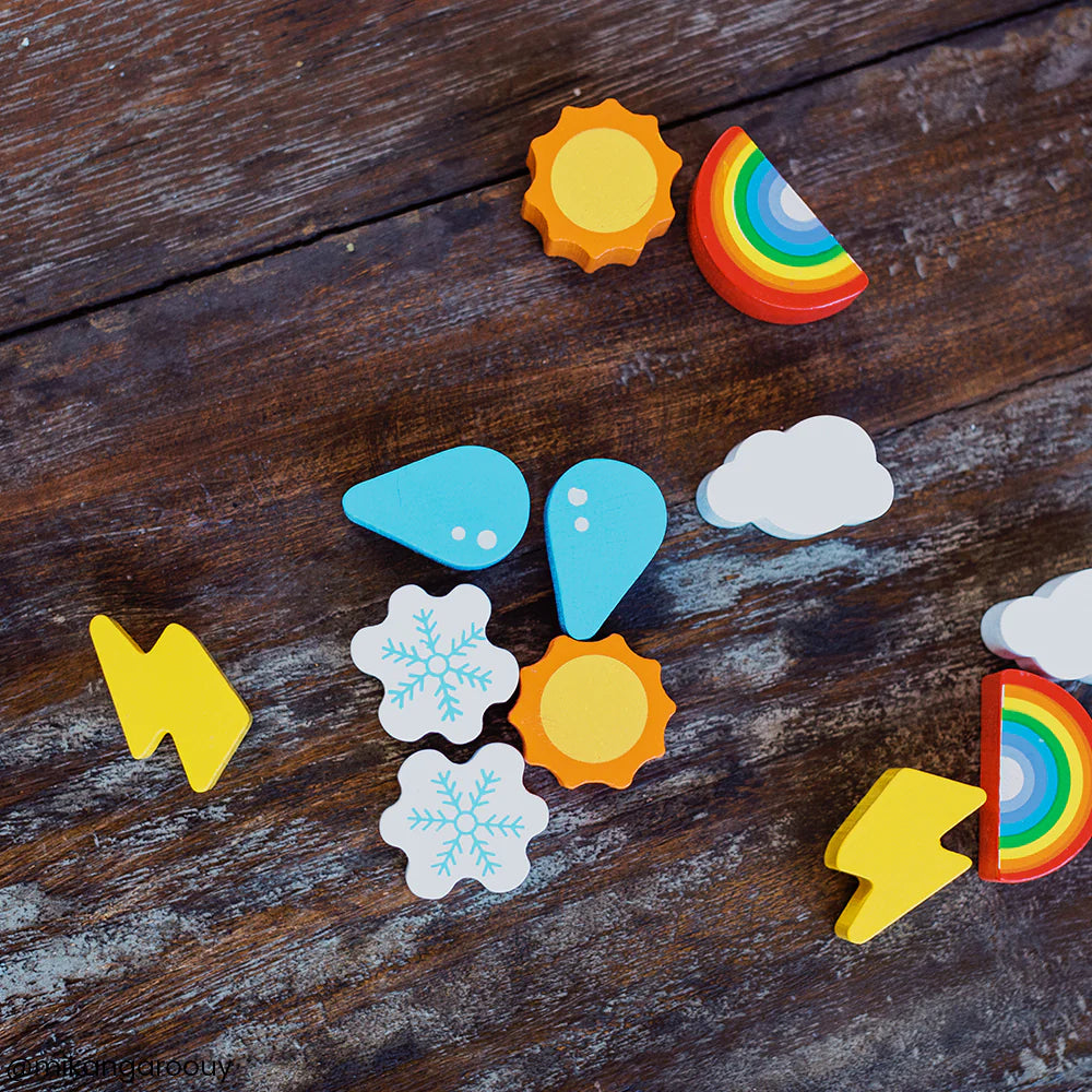 GIOCO IN LEGNO OMBRELLO DEL METEO