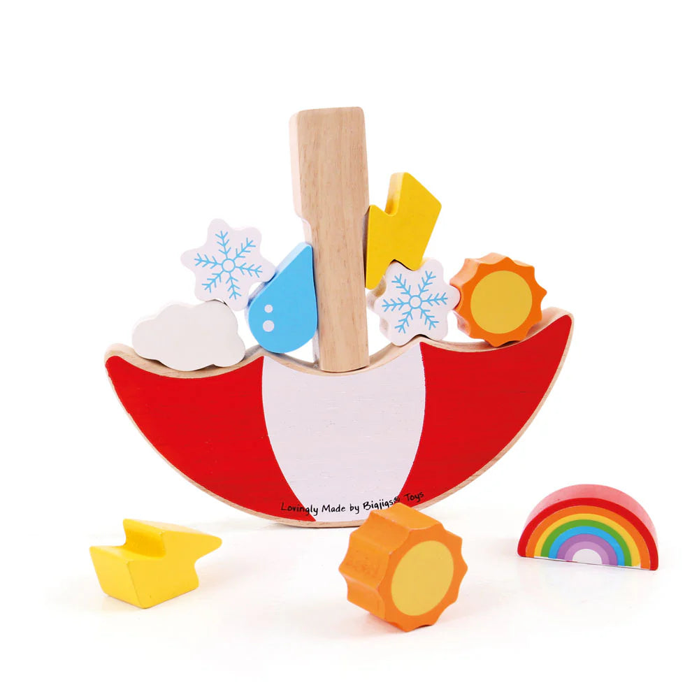 GIOCO IN LEGNO OMBRELLO DEL METEO