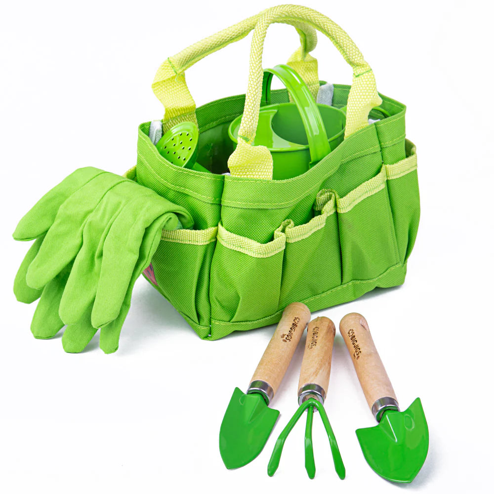 GIARDINAGGIO - BORSA CON 5 ACCESSORI