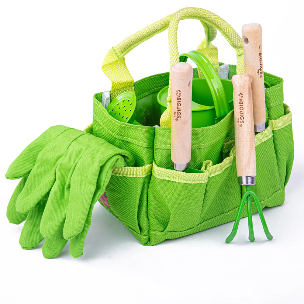 GIARDINAGGIO - BORSA CON 5 ACCESSORI