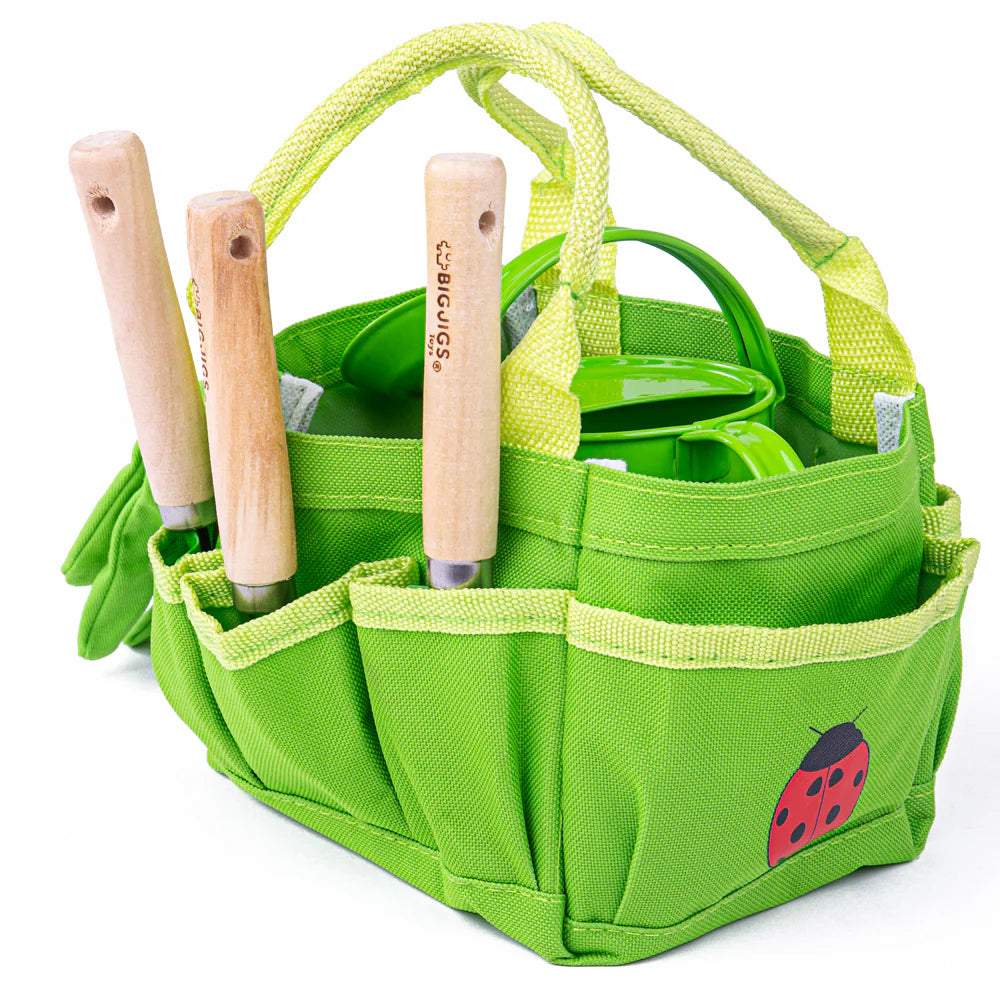 GIARDINAGGIO - BORSA CON 5 ACCESSORI