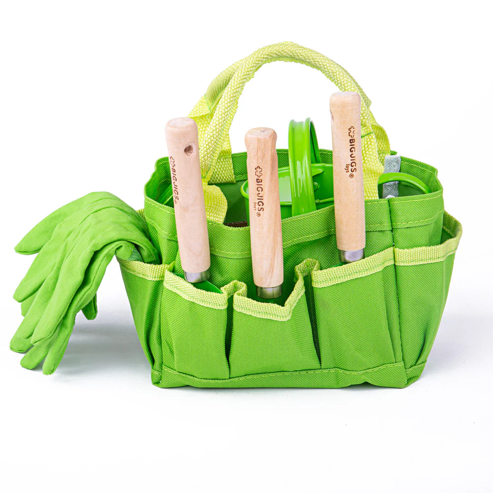 GIARDINAGGIO - BORSA CON 5 ACCESSORI