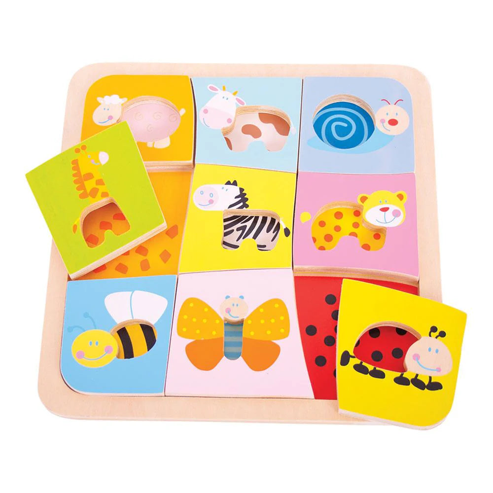 PUZZLE IL MANTO DEGLI ANIMALI