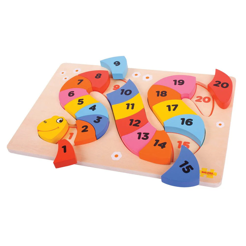 PUZZLE "IL SERPENTE DEI NUMERI"