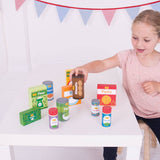 CIBO IN LEGNO SET PZ. 11 - CIBI DISPENSA