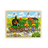 PUZZLE GIGANTE CM.43X33 - IL TRENO