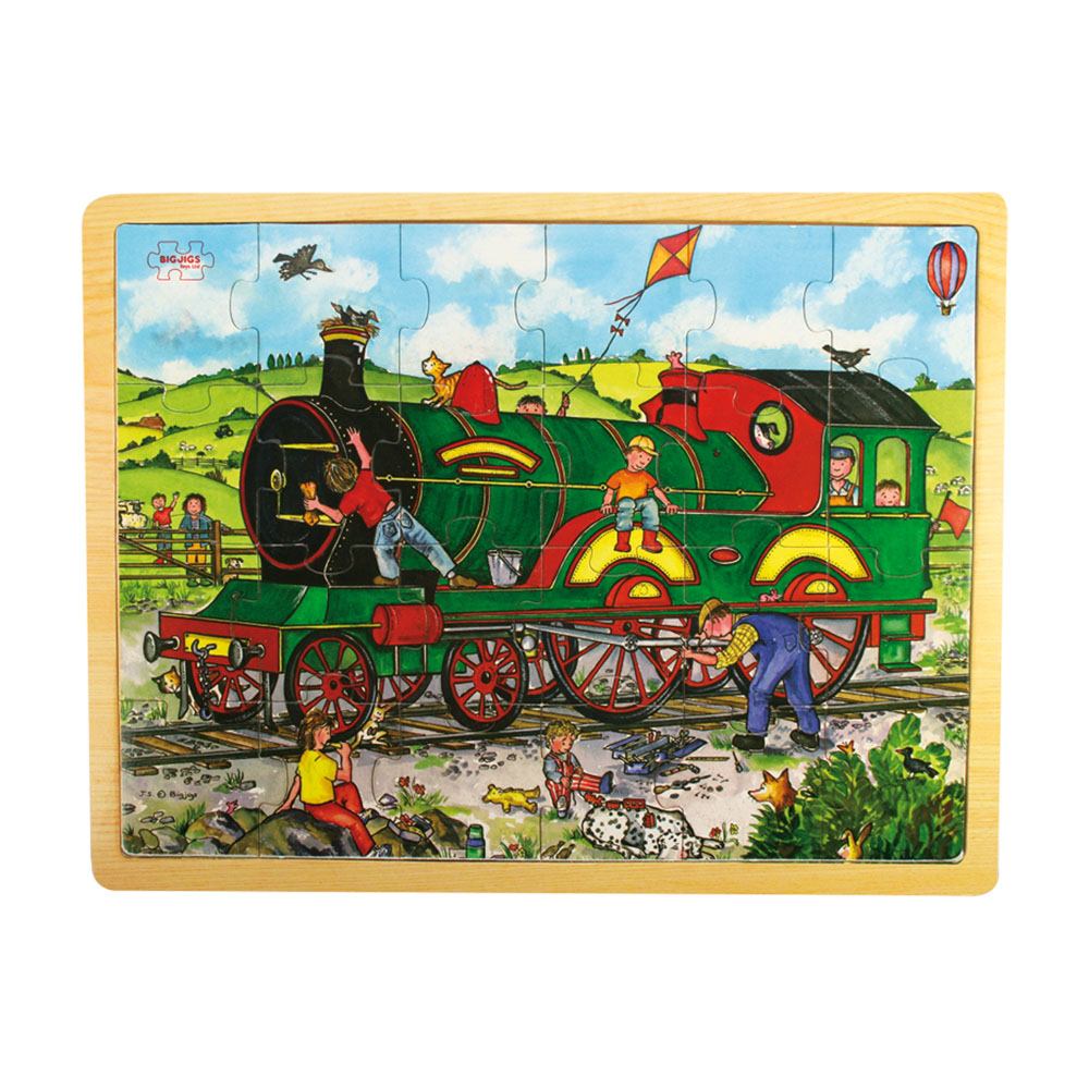 PUZZLE GIGANTE CM.43X33 - IL TRENO