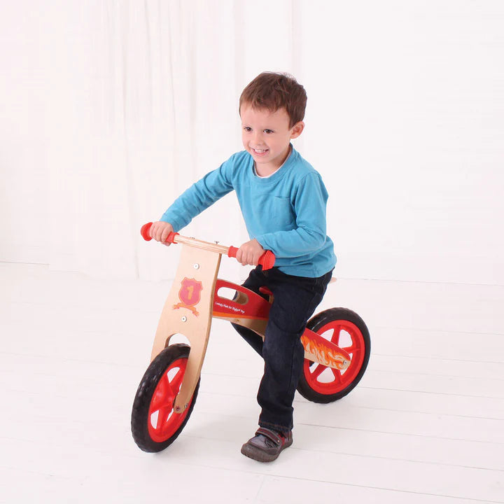BICICLETTA IN LEGNO