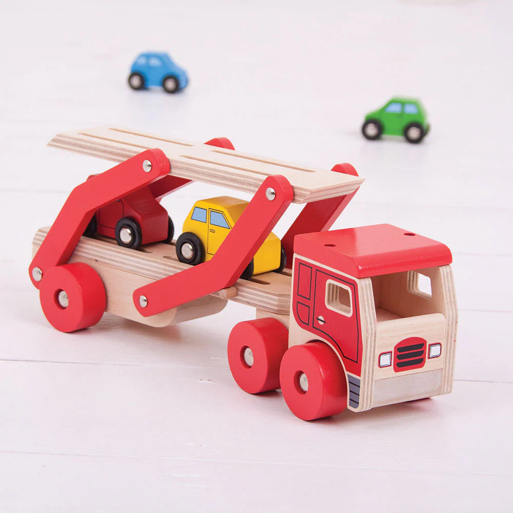 CAMION TRASPORTO AUTO + 4 AUTOMOBILI