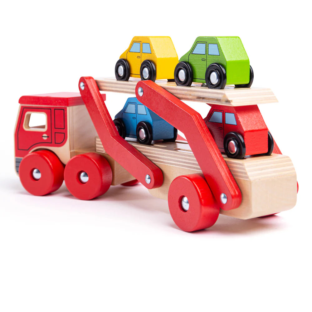CAMION TRASPORTO AUTO + 4 AUTOMOBILI