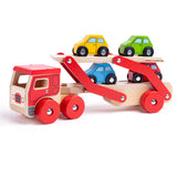 CAMION TRASPORTO AUTO + 4 AUTOMOBILI