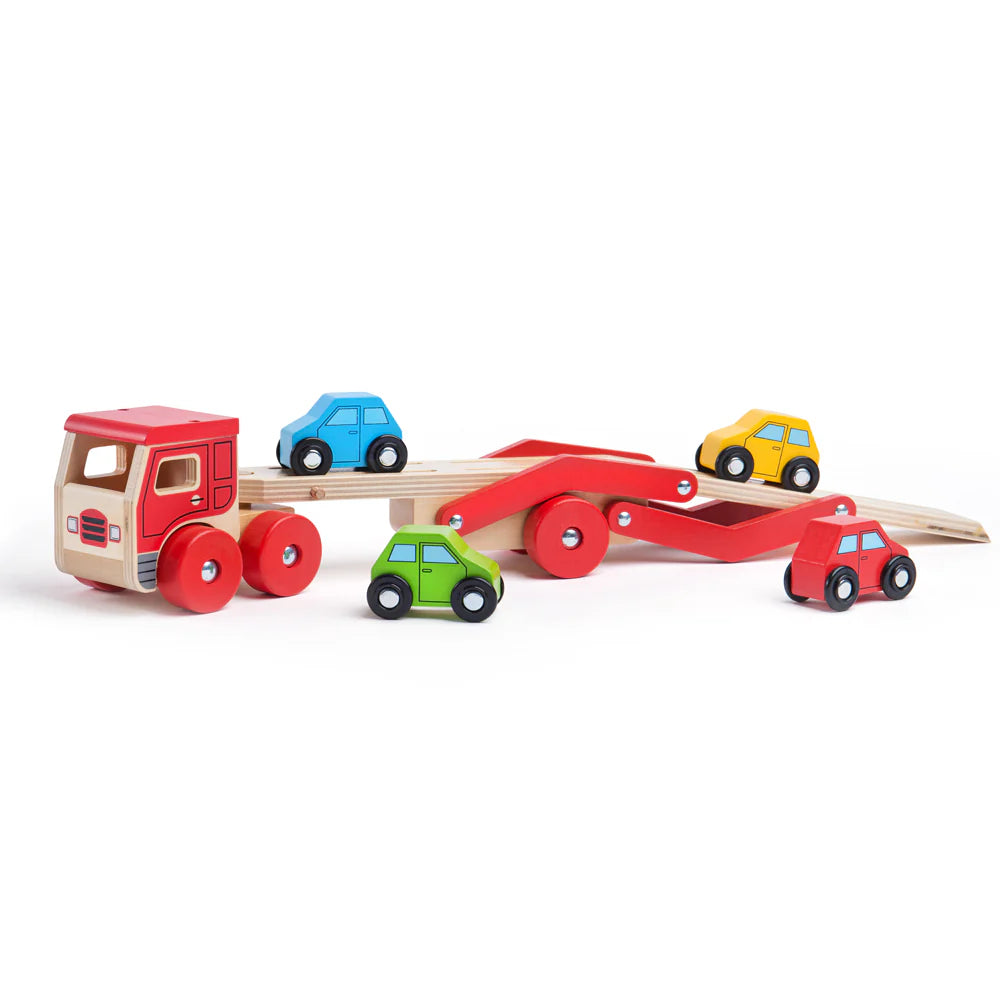 CAMION TRASPORTO AUTO + 4 AUTOMOBILI