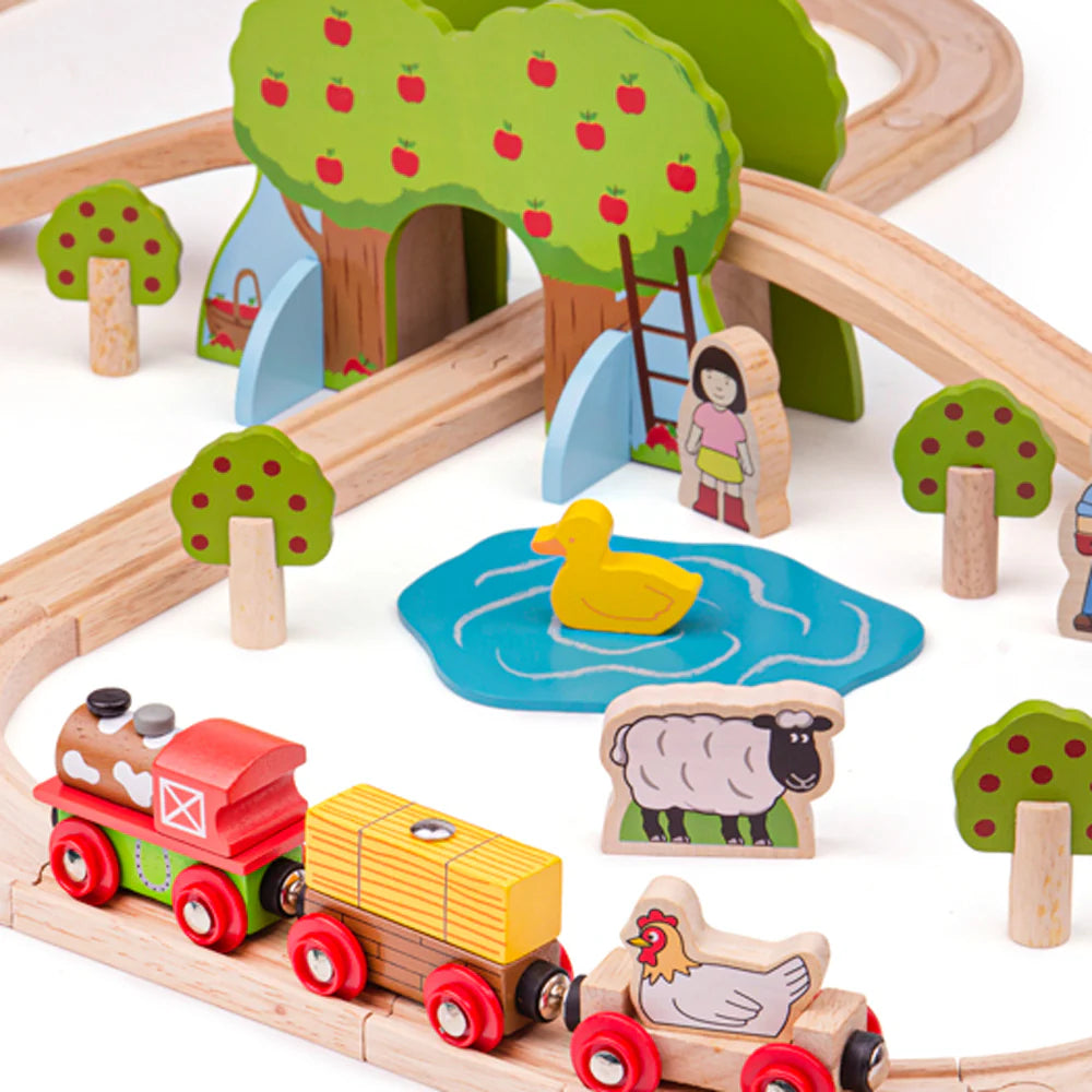 IL TRENO DELLA FATTORIA - 44 PEZZI