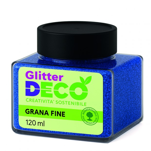 GLITTER BIO GRANA FINE ML.120 - BLU Immagine principale del prodotto