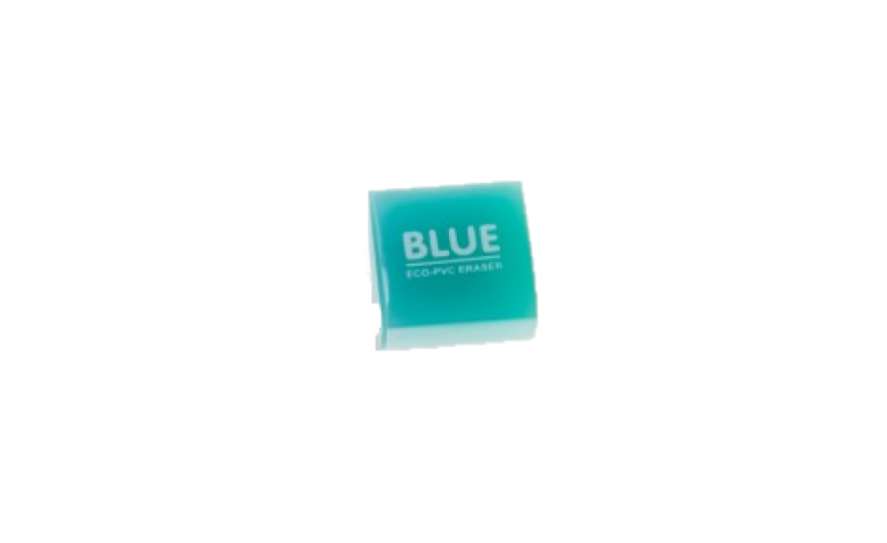 GOMMA ECO-PVC TRASPARENTE COL. BLU
