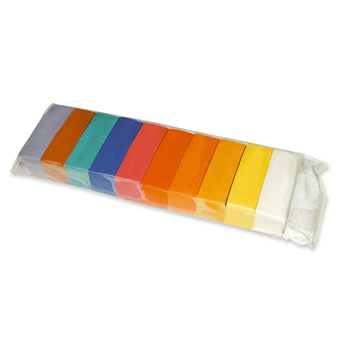 PLASTILINA GR.200 - SCATOLETTA 10 STICK COLORI ASS