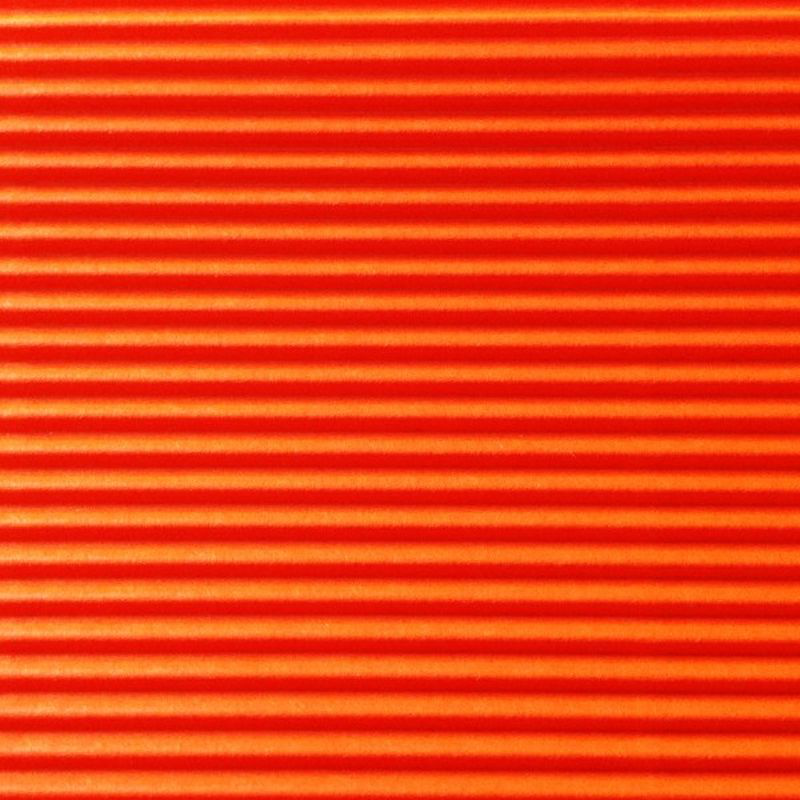 CARTONE ONDULATO DRITTO 50X70 ARANCIO