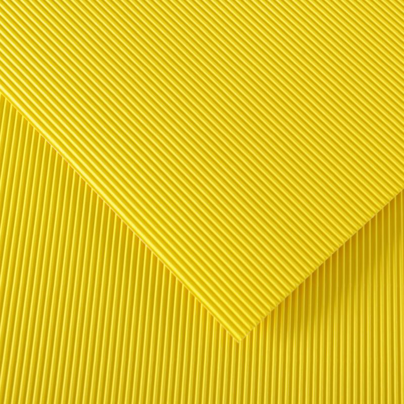 CARTONE ONDULATO DRITTO 50X70 GIALLO Immagine principale del prodotto