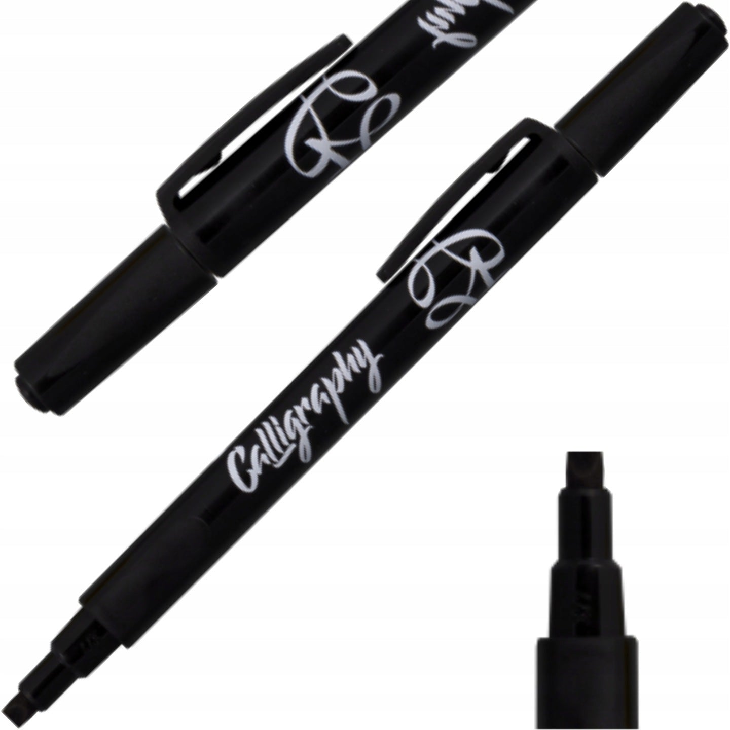 "PENNE ""CALLIGRAPHY"" - SET 4 PEZZI - PUNTE ASSOR