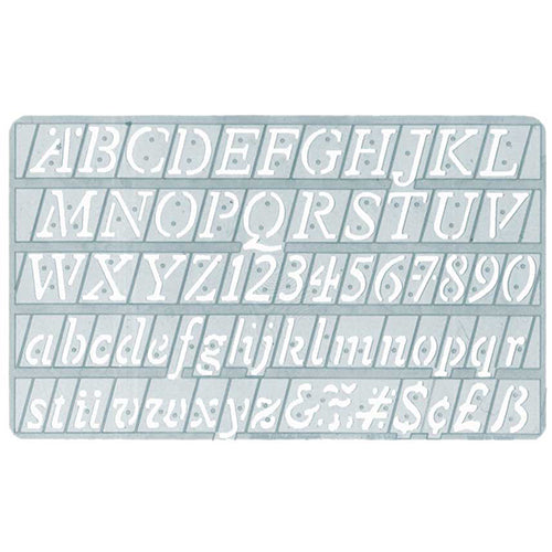 NORMOGRAFO MM. 20 ITALIC