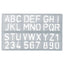 NORMOGRAFO MM. 30 ARIAL ROUNDED