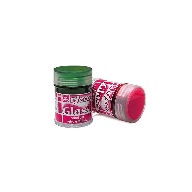 FLACONE ML.35 COLORE VETRO/METALLO - TERRA - CONF.