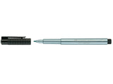 PENNA PITT ARTIST METALLIC FABER CASTELL 1.5MM BLU