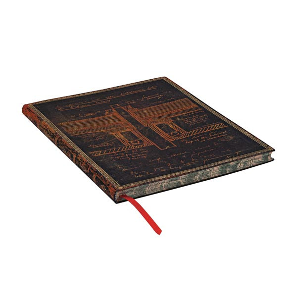 DIARIO NOTES TESLA, BOZZETTO DI UNA TURBINA ULTRA PAPERBLANKS