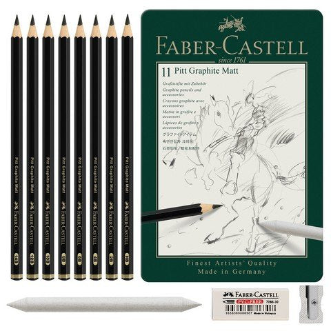 LAPIS FABER CASTEL PITT GRAPHITE MATT / 11