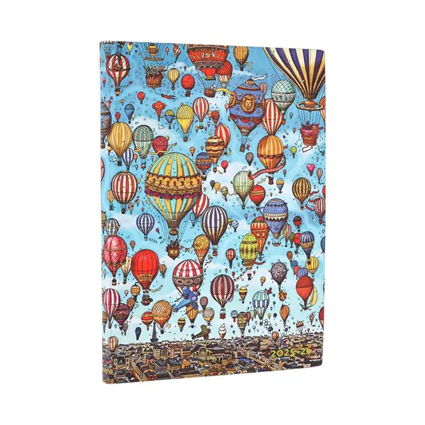 AGENDA MIDI 18 MESI SETT. 2025/2026 MONGOLFIERA PAPERBLANKS