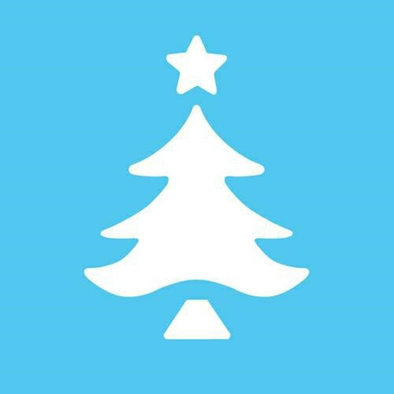 FUSTELLA MM. 16 SAGOMA ALBERO NATALE Immagine secondaria del prodotto
