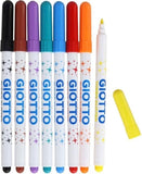 PENNARELLI GIOTTO TURBO GLITTER 8 COLORI