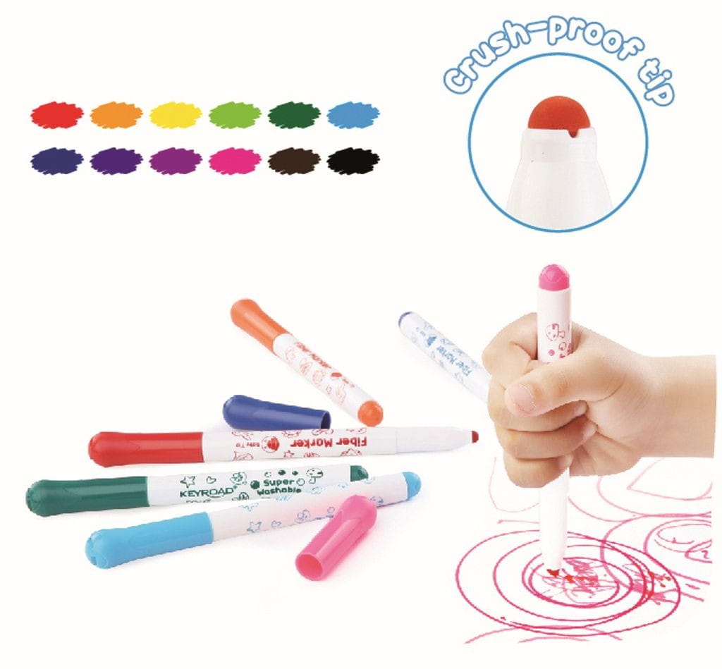 PENNARELLI PER BAMBINI PZ.12 COL.ASS. Immagine secondaria del prodotto