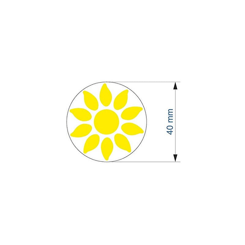 FUSTELLA MM.38 SAGOMA GIRASOLE