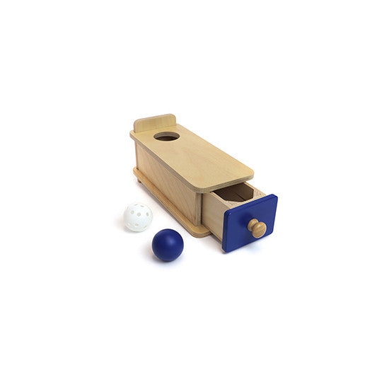 SCATOLA IMBUCARE CON CASSETTO E PALLINE
