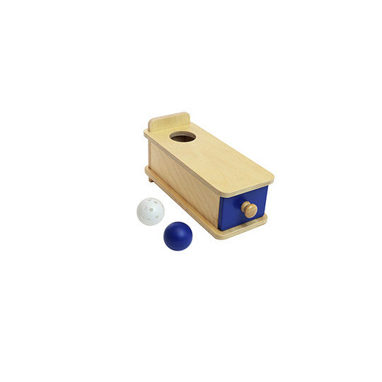 SCATOLA IMBUCARE CON CASSETTO E PALLINE