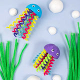 CINIGLIA DIAM. MM. 6 - BUSTA 50 FILI CM. 30 - FLUO