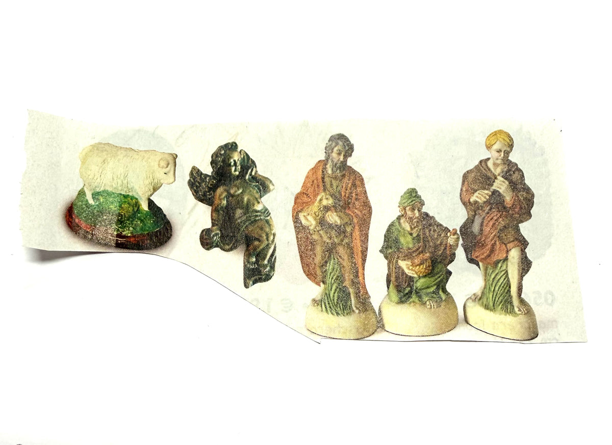 STAMPI IN LATTICE - SET 5 PZ. SOGGETTI ASS.NATALE