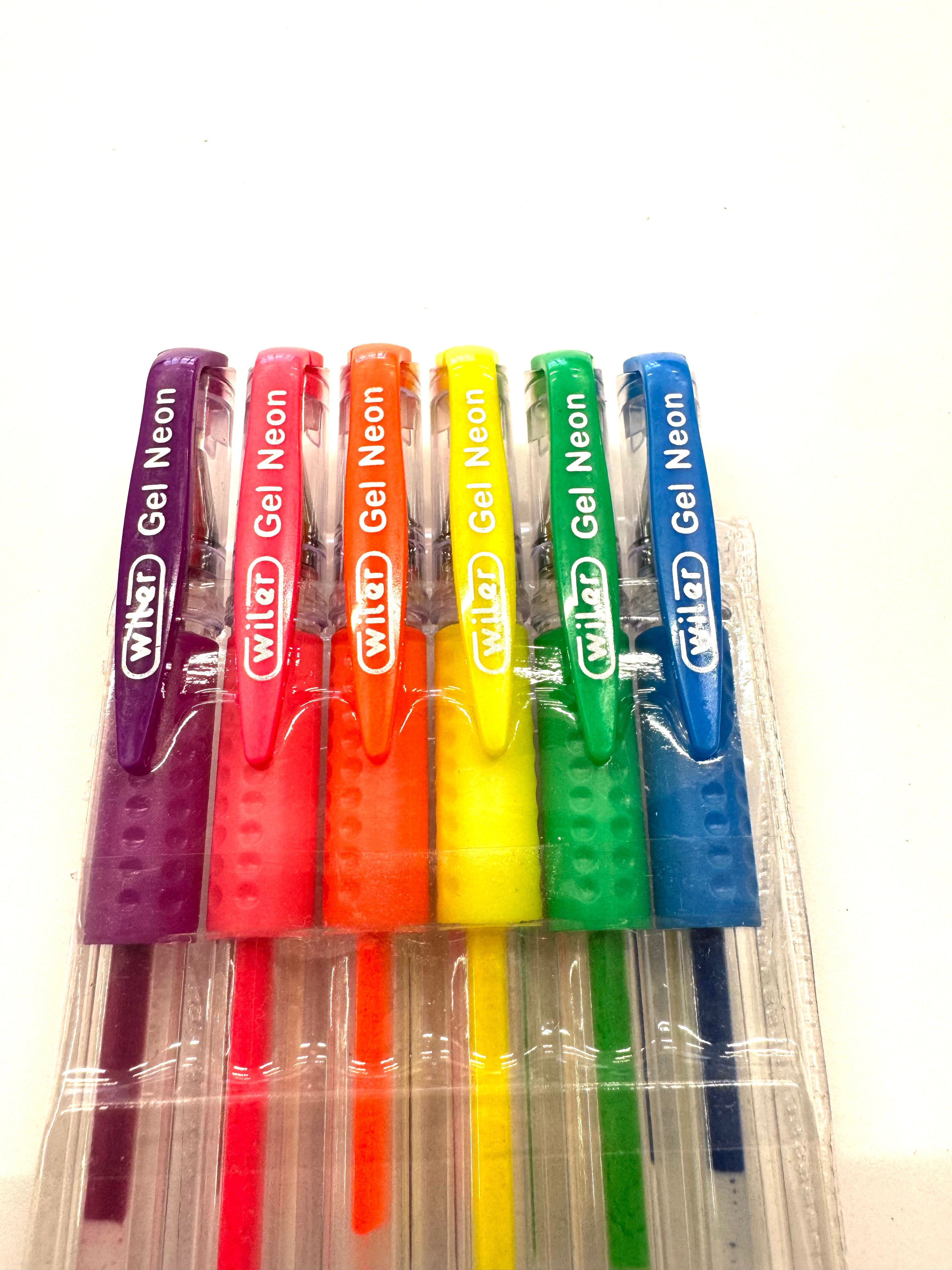 PENNA GEL NEON / 6PZ