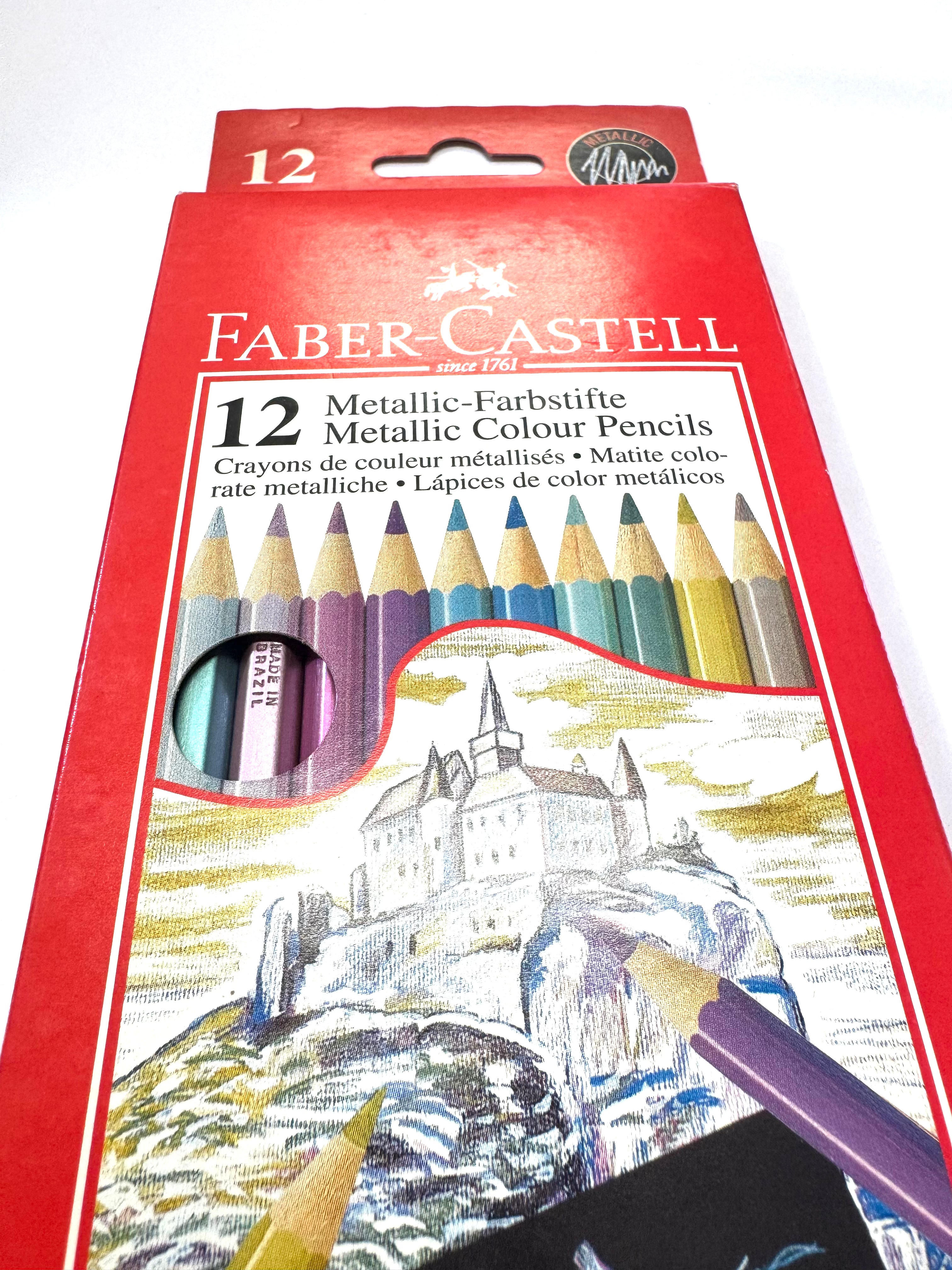 MATITE COLORI METALLICI FABER CASTELL/12