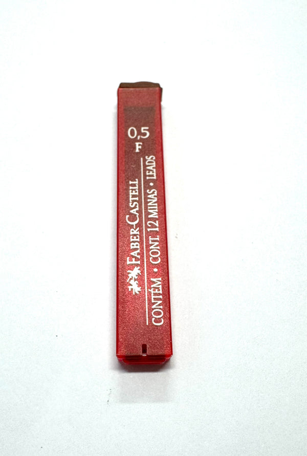 MINE FABER CASTELL 9125 0.5MM CF.12 F