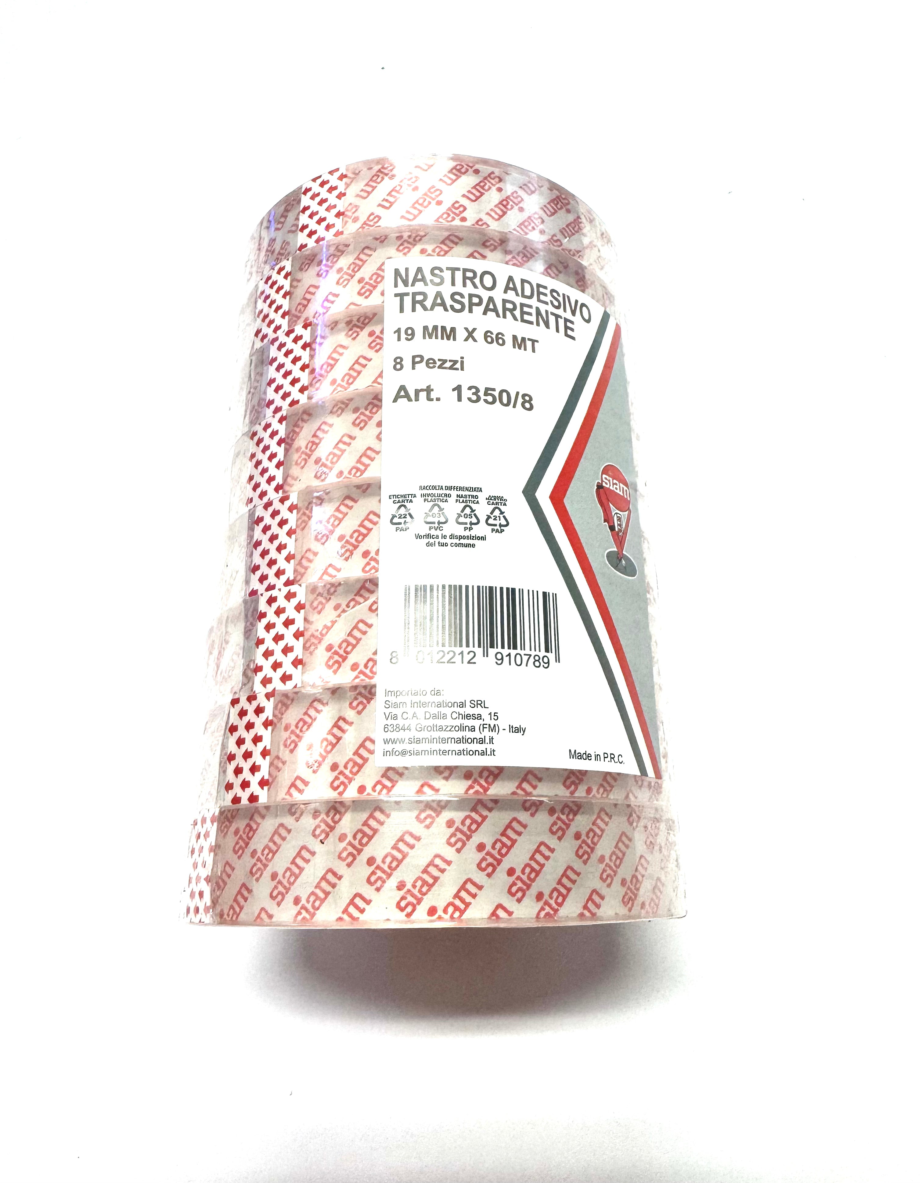 NAS\ADESIVO TRASP. MMXMT. 19X66 PZ. 8 Immagine principale del prodotto