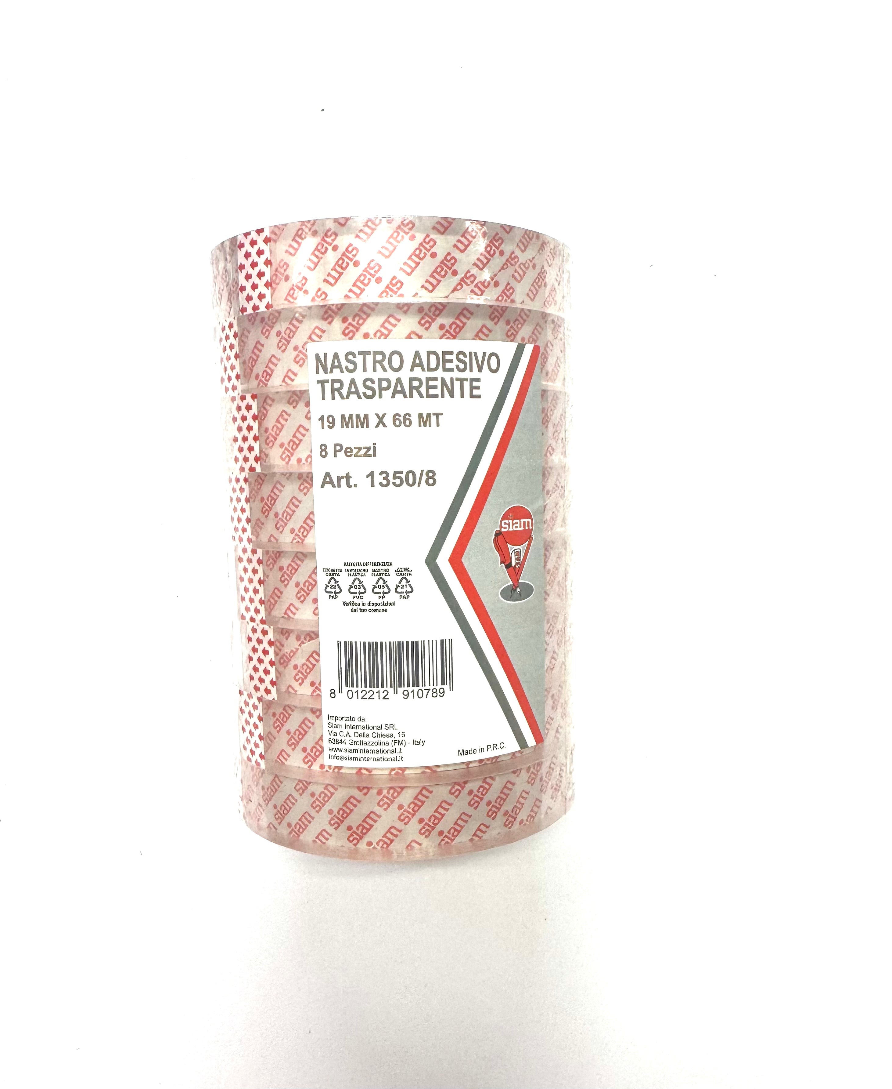 NAS\ADESIVO TRASP. MMXMT. 19X66 PZ. 8