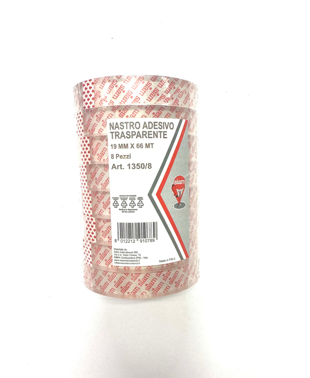 NAS\ADESIVO TRASP. MMXMT. 19X66 PZ. 8