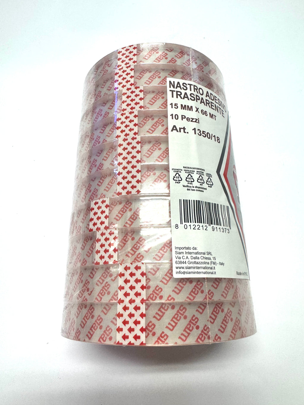 NAS\ADESIVO TRASP. MMXMT. 15X66 PZ. 10